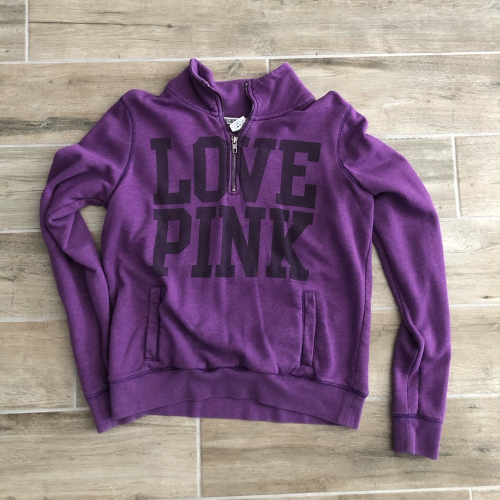 Vs Pink Pulllover